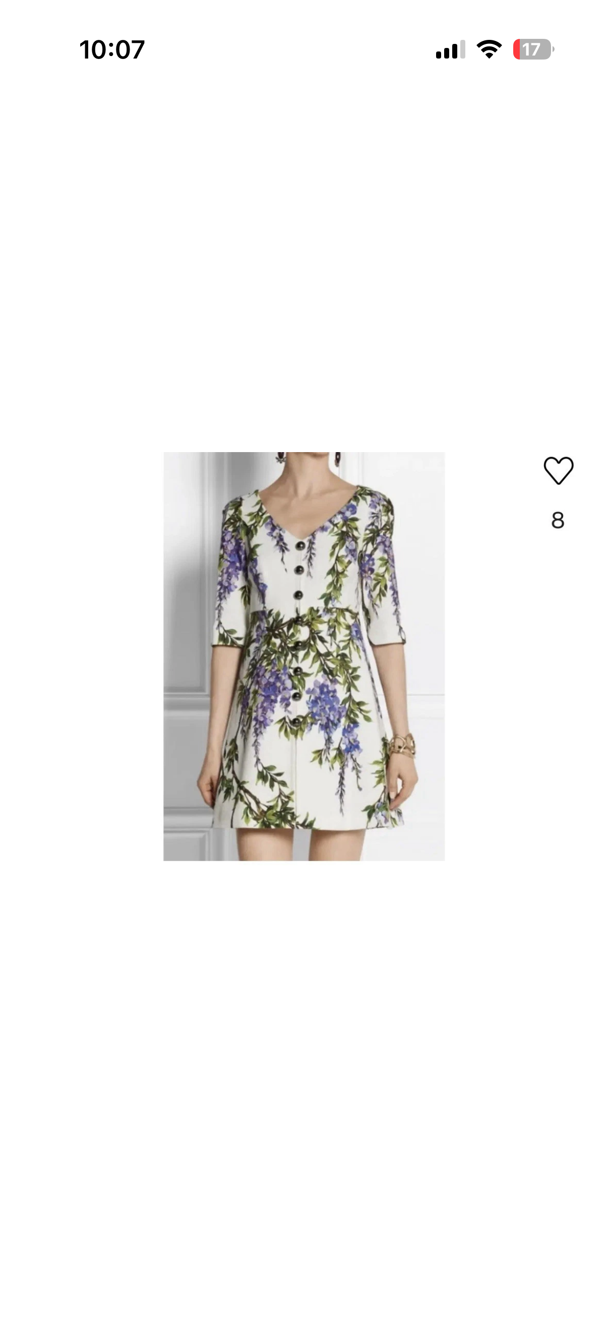 Dolce & Gabbana Wisteria Dress