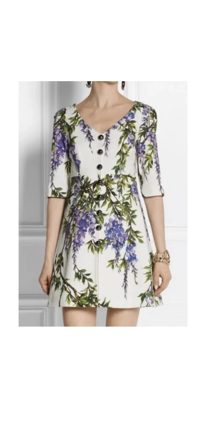 Dolce & Gabbana Wisteria Dress