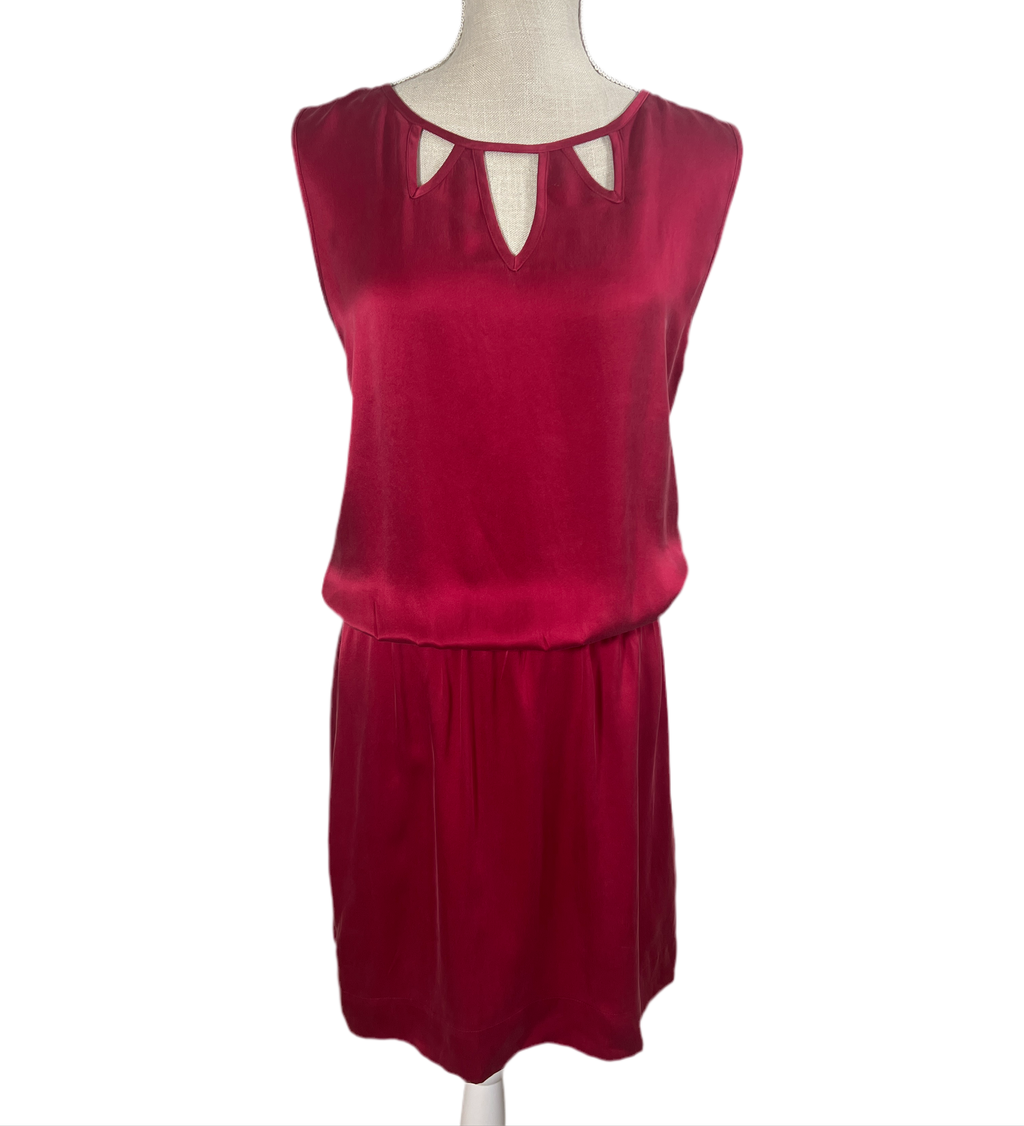 Vintage Red silk dress